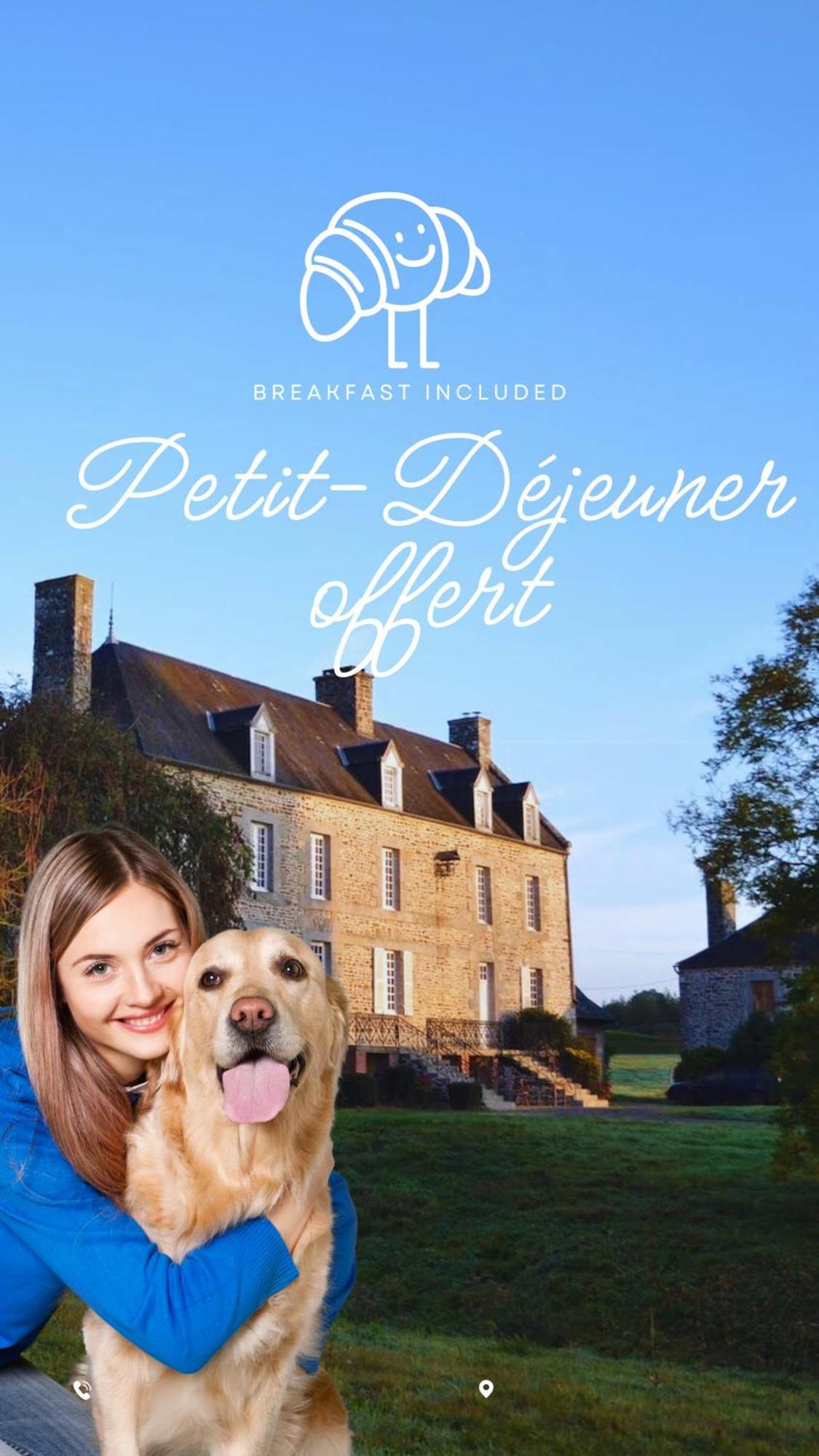 Chateau Isigny, Ideal Pour Les Familles Avec Enfants Et Les Animaux De Compagnie, Situe A Proximite Du Mont Saint-Michel Isigny-le-Buat Экстерьер фото